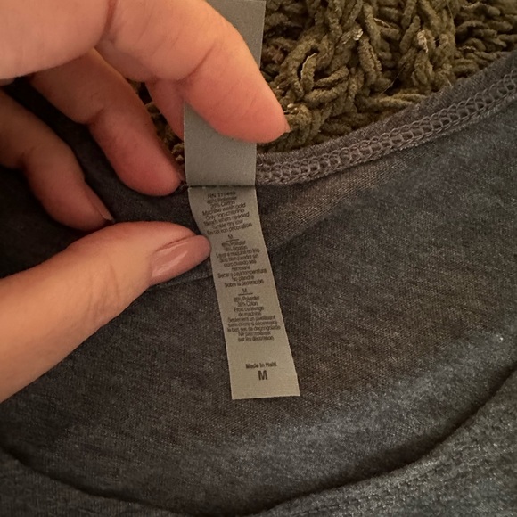 Next Level Apparel crop top Size Medium Gray Death Valley California - Picture 3 of 10